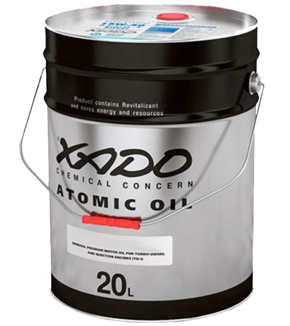 Моторное масло Xado Atomic Oil Diesel CI-4 10W-40, 20л (Xado: XA20549)